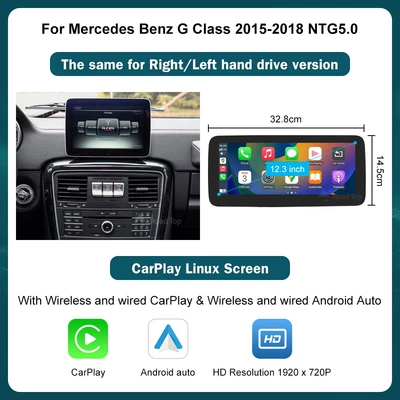 G Class NTG4.5 – Car display - class-123inch-g-2013-2015-ntg50