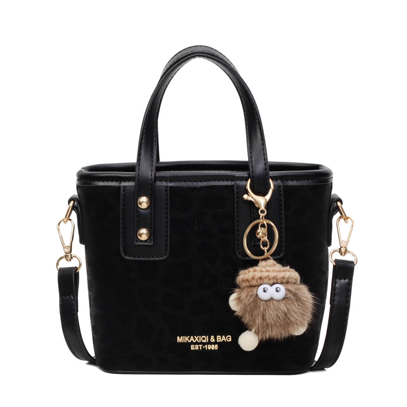 Bolso de mano transfronterizo de alta calidad, bolso de balde de moda para mujeres, otoño y invierno 2025, nuevo tipo de bolso de moda, bolso de hombro de aire extranjero