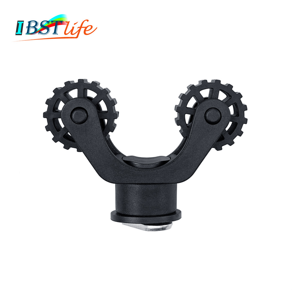 Cross-border in stock canoe paddle bracket track bracket fishing rod bracket rubber boat fishing boat kayak accessories