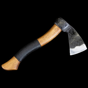 Longquan chivalrous Hall Bone cutter short exquisite axe kitchen Bone cutter outdoor tree cutting stainless steel thickened logging