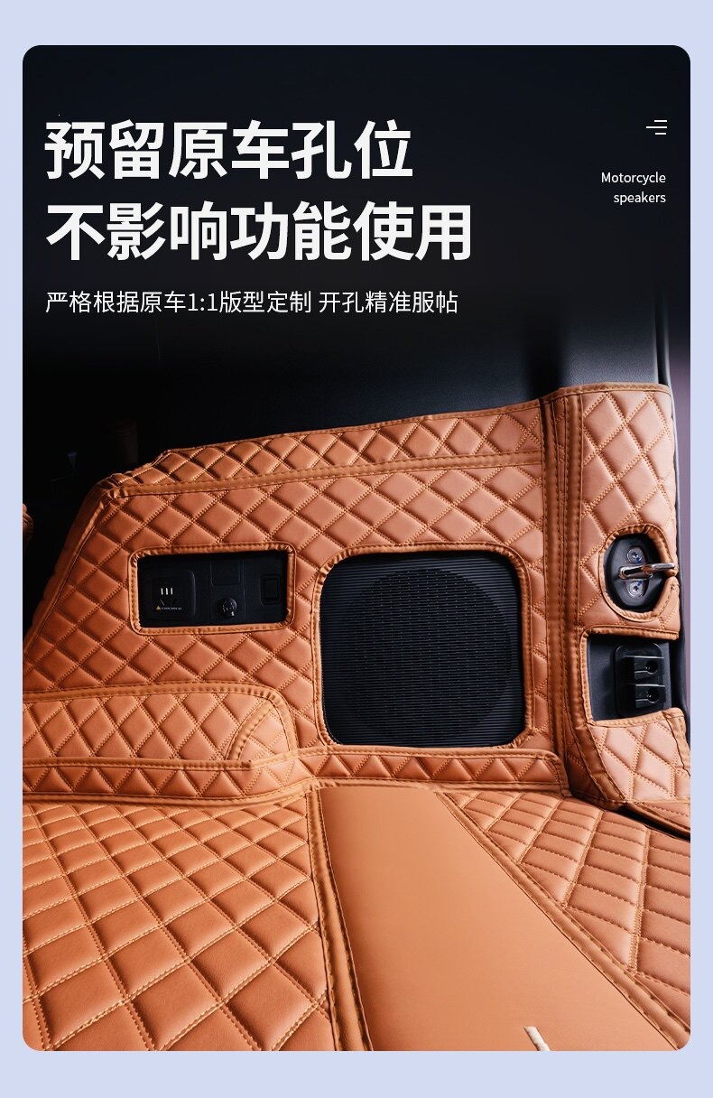 Suitable for 25-26 model Fangchengbao Titanium 7, full coverage trunk mat, thickened Fangchengbao Titanium 7 trunk mat