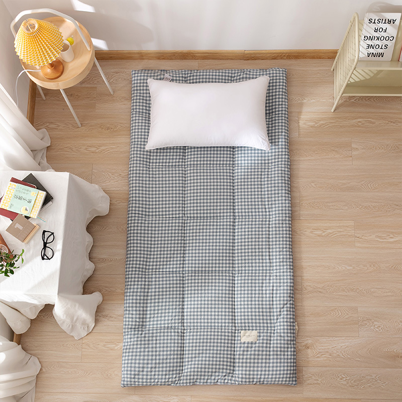 Cama de algodón japonesa clase A colchones de algodón lavable alojamiento colchones de tatami colchones de cama sin impresión colchones de cama