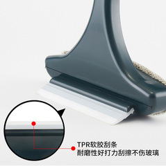 Reusable Double-Sided Window Screen Glass Cleaning Long Handle Window Washing Tool Screen Dust Brush Home Use