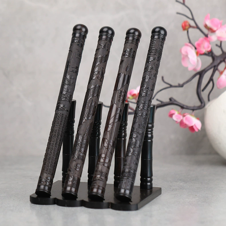 Оптовая Продажа с фабрики Резная ароматическая трубка из черного дерева с держателем для благовоний 10 г agarwood линия ароматическая трубка Бытовая ароматическая трубка оптом