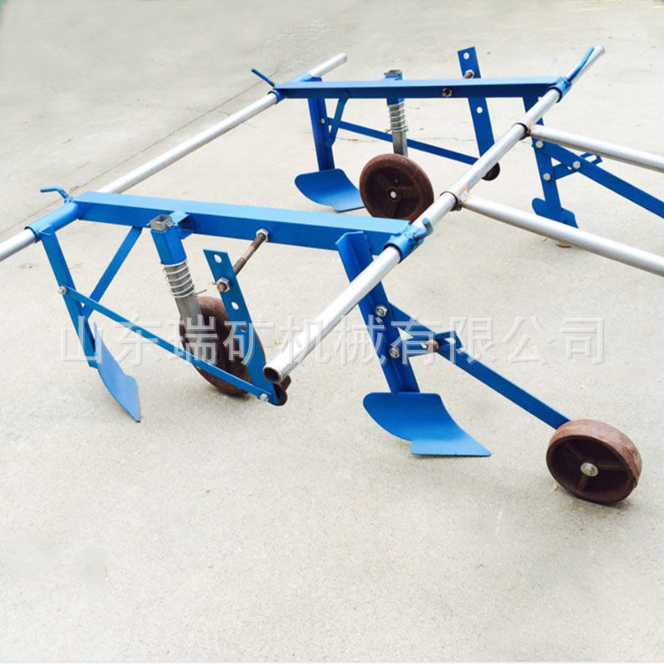 家用小型人力地膜覆膜机 宽幅可调简易新铺膜机