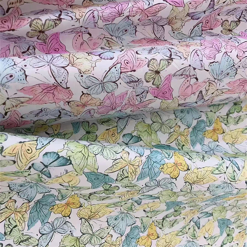 1.6米家纺纯棉布 田园花卉服装布料 小碎花家居床品斜纹布批发