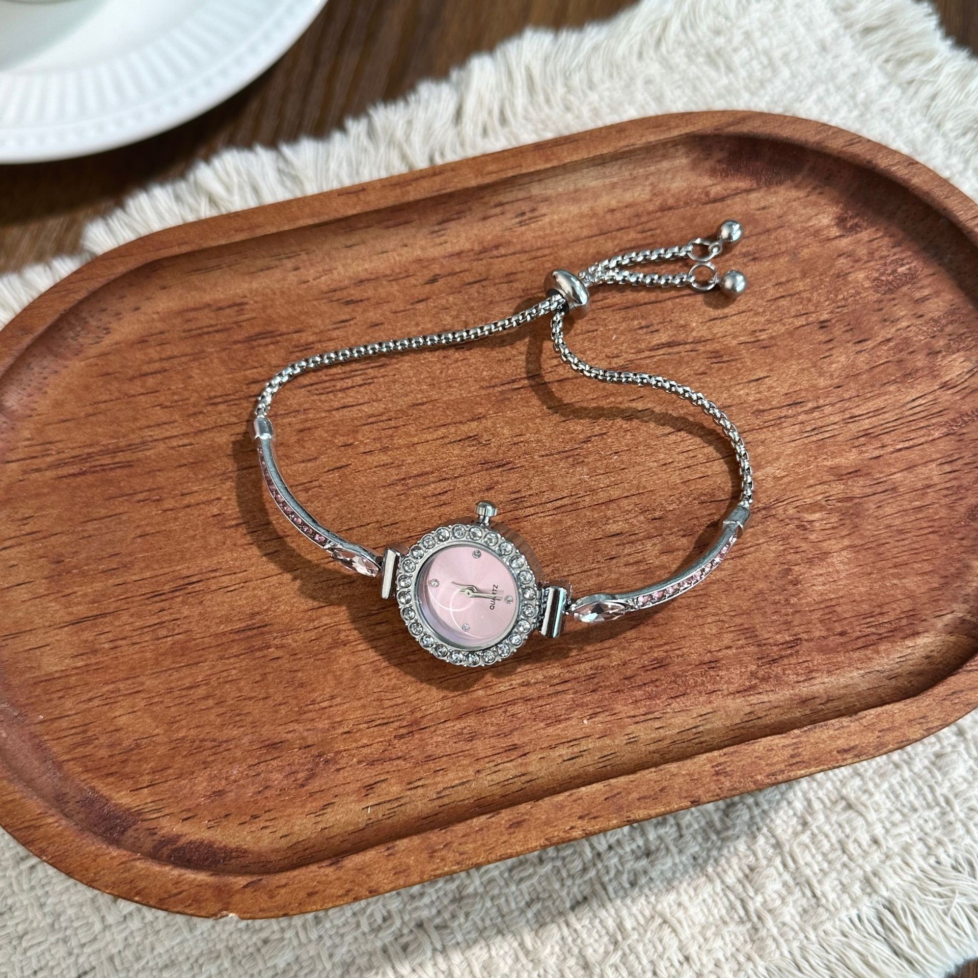 Full diamond round watch-s1612