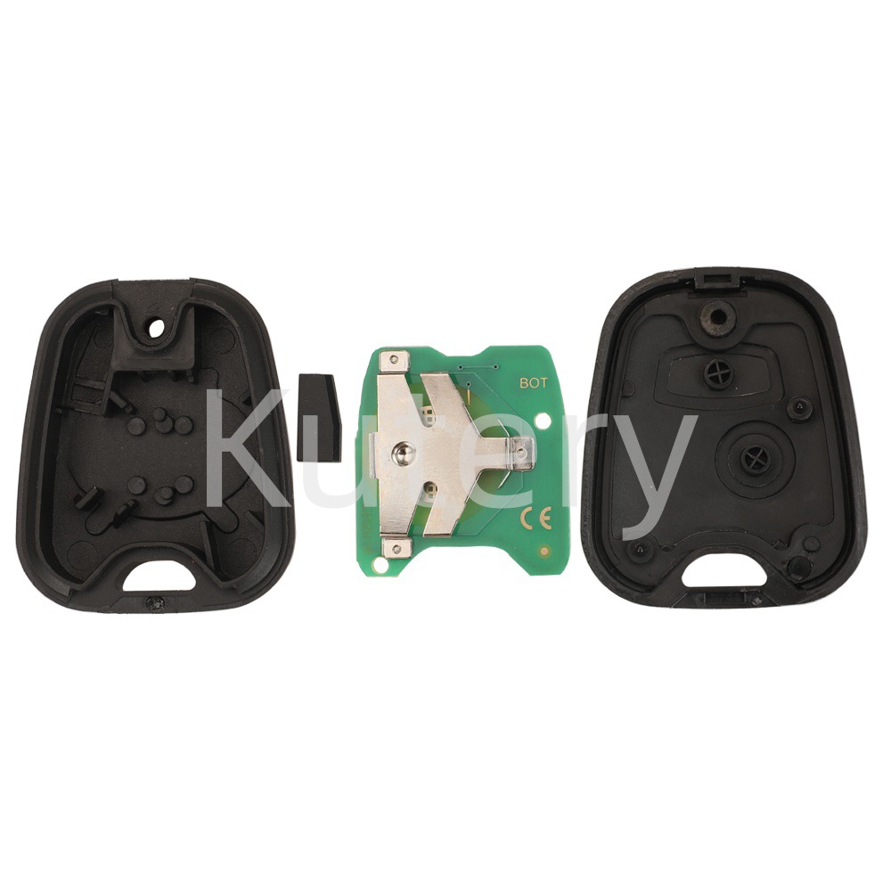 Suitable for Peugeot Citroen Straight Remote Control Car Key Id46 Chip 433 Frequency Non-Electronic Chip Model