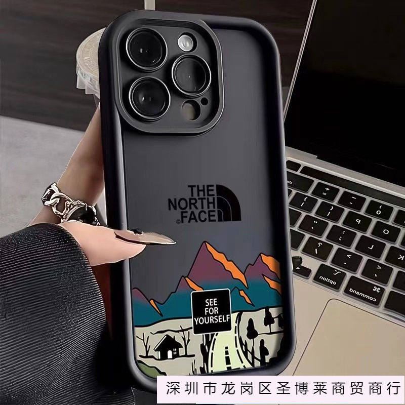 California Road Suitable for 15Pro Anti-Fall 16Promax Apple Mobile Phone Case 14Plus European and American 13 Niche 12Pro