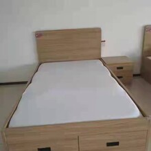 厂家直供民宿床酒店套房家具现代款