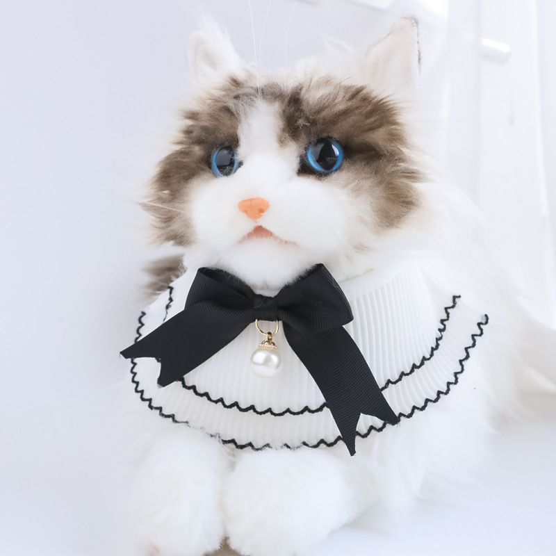 Sweet Cotton Polyester Bow Knot Pet Scarf display picture 7