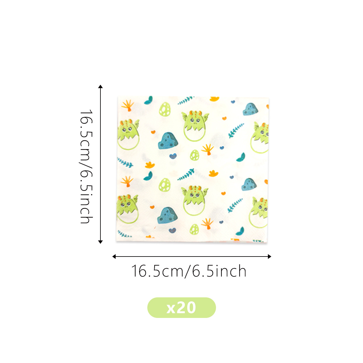 Dinosaur-Themed Disposable Party Tableware Set - Eco-Friendly Paper Plates, Cups & Napkins For Kids Birthday & Themed Events_voghion.com