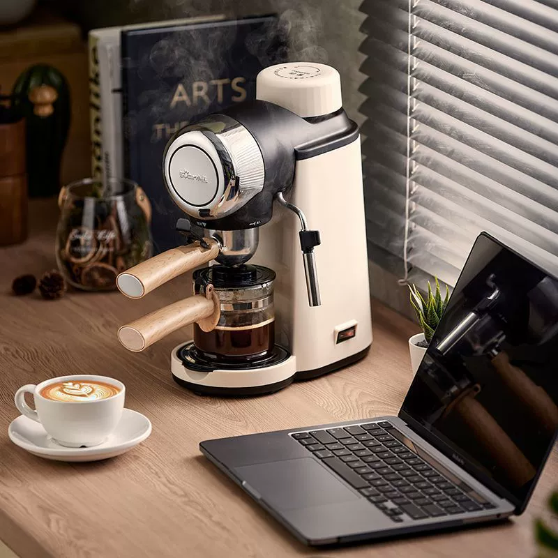 Кофемашина Bear KFJ-A02R2 бытовая маленькая итальянская американская кофейная экстрактор полупромышленная для офиса