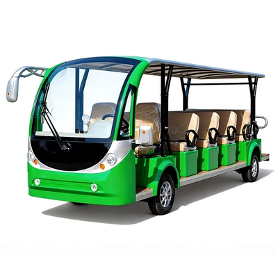 Elektrikli qolf avtomobilləri to 17 tourist attractions - chinese-bus-semi-enclosed-6-rows
