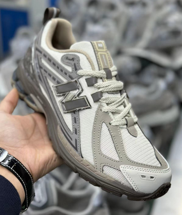 莆田ランニングシューズ NB1906 ホワイトシルバー通気性液体銀増強ダッドシューズ男性と女性のカジュアルスポーツシューズファッション|undefined