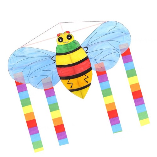 Kindergarten parent-child DIY activity painted blank homemade children's coloring handmade bamboo kite material package production