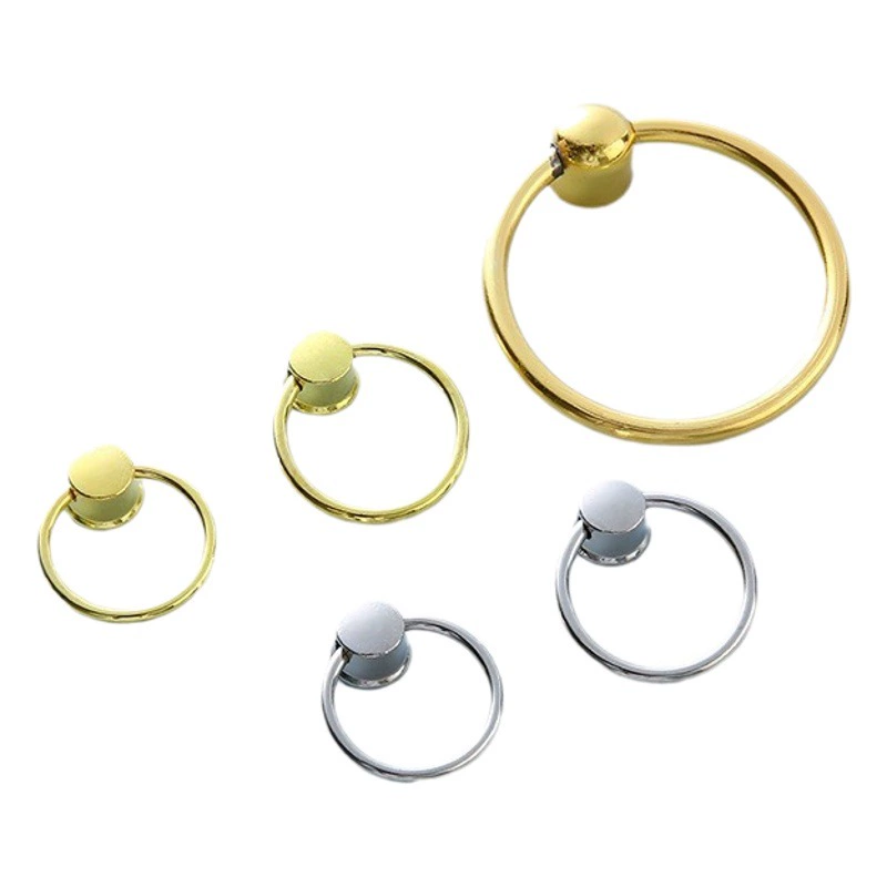 Новый китайский стиль кольцо ручка шкаф ящик дверь шкафа небольшой тянуть кольцо мебель аппаратные аксессуары одно отверстие тянуть кольцо маленькая ручка