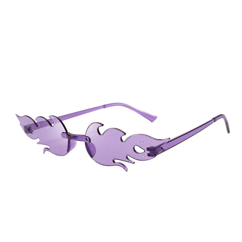 Gafas de sol llama color caramelo para baile y espectáculos