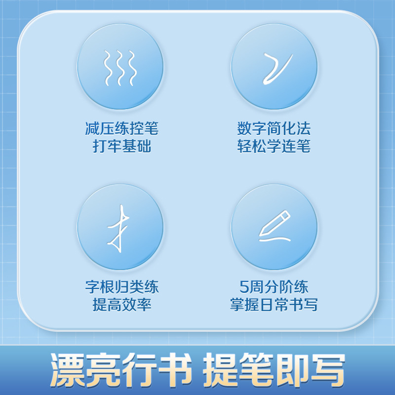 Huaxia Wanjuan ミニマリスト カリグラフィー 大人用 コピーブック カリグラフィー練習用コピーブック 大人用 クイック連続カリグラフィー練習用コピーブック 中学生と高校生向け|undefined