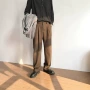 vintage宽松直筒休闲西裤