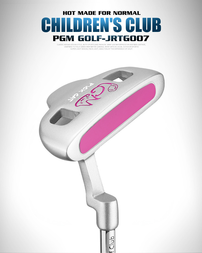 Gậy golf PGM cho bé trai và bé gái, gậy putter tập golf cho người mới bắt đầu, thân thép không gỉ — JRTuG007 đen đỏ 3-5 tuổi, JRTuG007 đen đỏ 6-8 tuổi, JRTuG007 đen đỏ 9-12 tuổi, JRTuG007 màu hồng 3-5 tuổi chi tiết 8