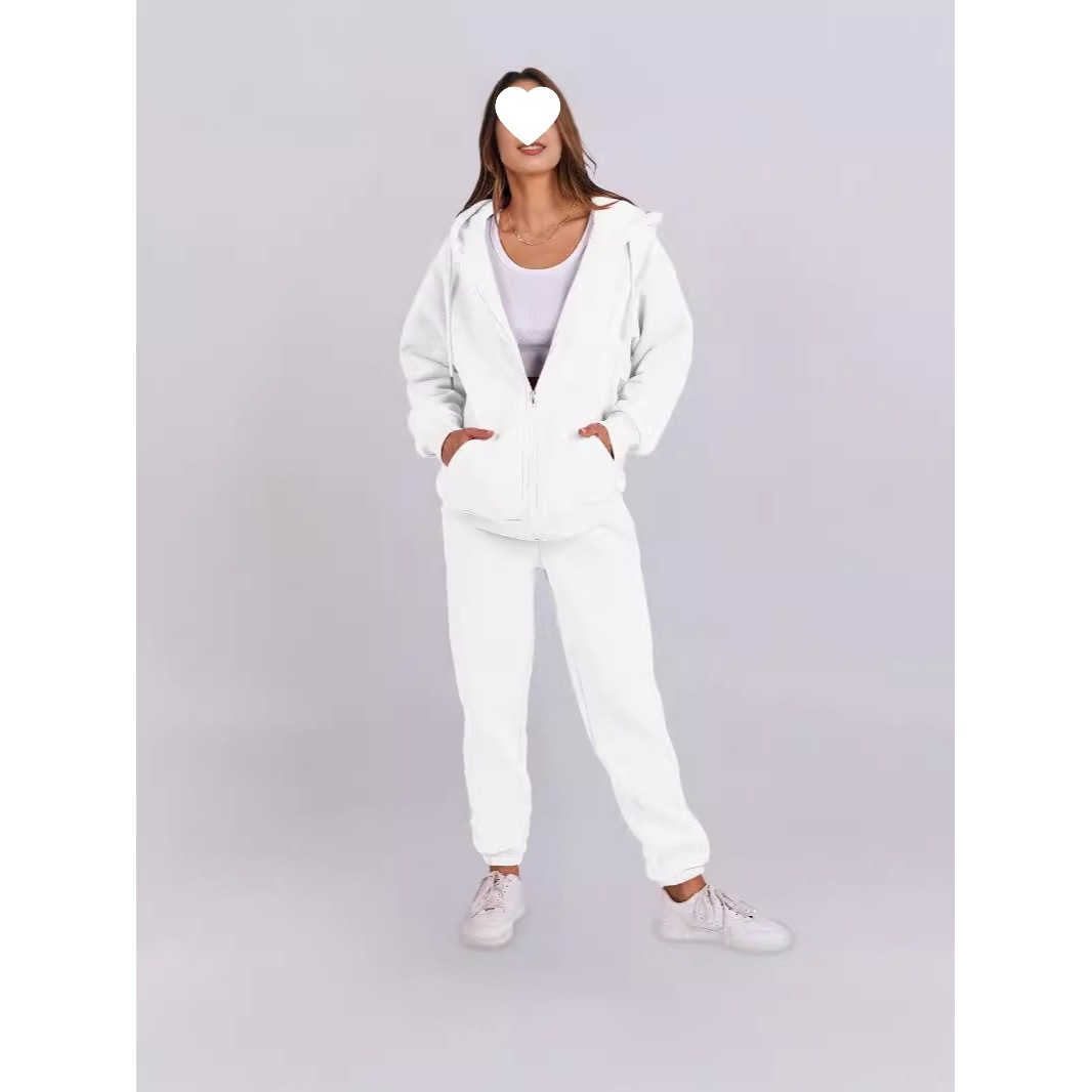 Felpa con cappuccio in pile stile coreano autunno inverno per donna, casual, ampia, con cappuccio, per coppia_voghion.com