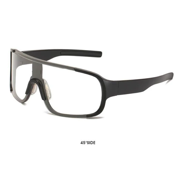 Black frame transparent film
