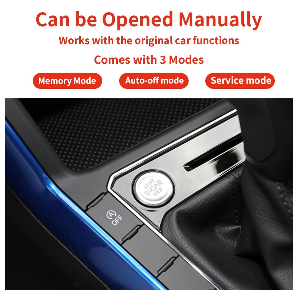 Volkswagen's New Polo Automatic Start-Stop System Exclusion Device Control Sensor Plug Cable Three Modes