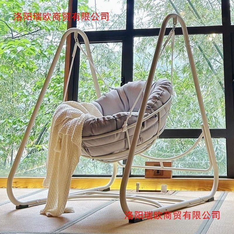 加大秋千成人室内秋千家用阳台懒人沙发摇篮室内吊篮阳台秋千摇椅|undefined