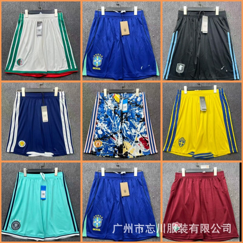 26-27 Thai Version Football Shorts National Team Bayern Sports Casual Shorts 2026 World Cup Fan Edition 26-27 Thai Version Football Shorts National Team Bayern Sports Casual Shorts 2026 World Cup Fan Edition