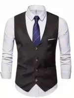 Fashionable trend vest, thin suit