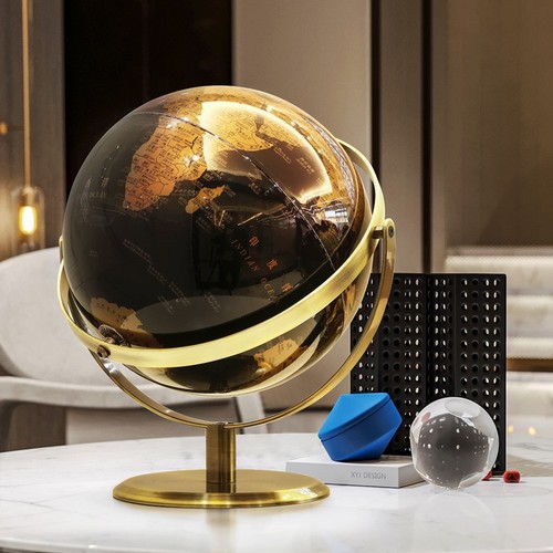 Nordic creative globe ornaments living room office study desktop sample room wine cabinet home soft decorations