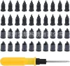 Big small yellow screwdriver, 20 pieces, 20 pieces