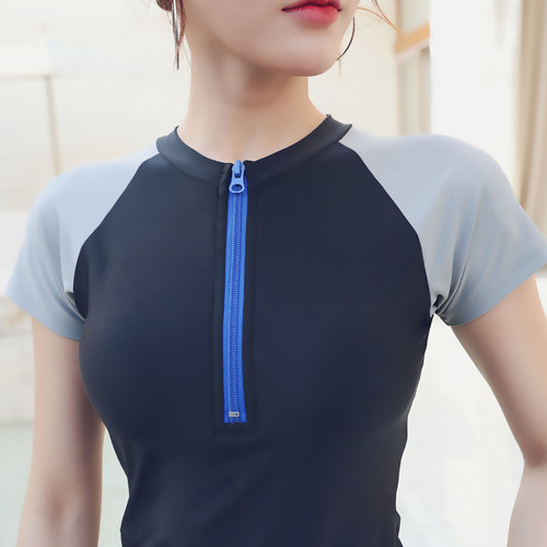 Swimsuit women's split conservative women's two-piece sports swimsuit 2024 new slim fit hot spring swimsuit