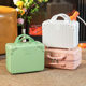 Vintage Gift Box Suitcase Macaron Cosmetic Case 14-inch Accompanying Gift Small Suitcase Mini Convenient Storage Bag