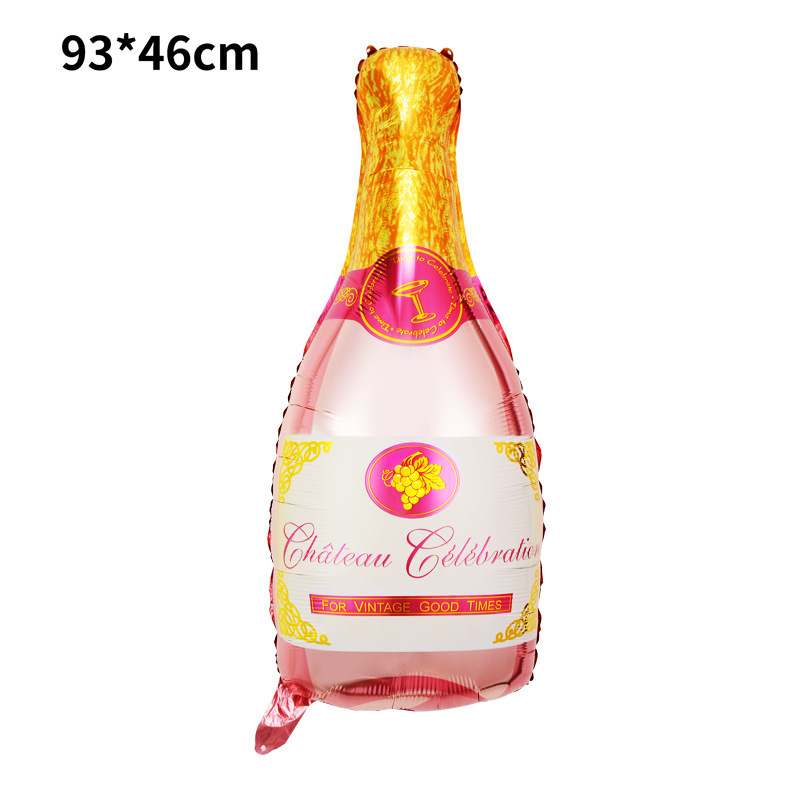 Wine Bottle Aluminum Film Party Balloons 1 Piece display picture 7