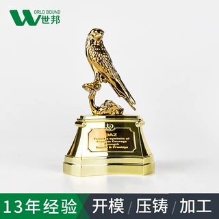 金属模型摆件定制创意工艺品锌合金铝合金吉祥物礼品摆件定做