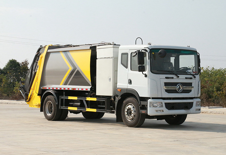 Dongfeng electric compactor garbage truck, National VI new energy compactor garbage truck, environmental sanitation garbage collection vehicle