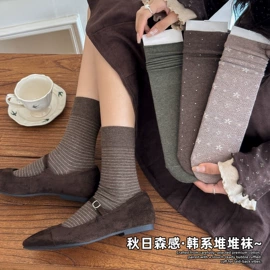 运动休闲棉袜;堆堆袜;其他袜子