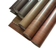 耐磨耐刮耐用高端精致浅灰仿木纹烫金箔适配PS 相框墙板厂家直销