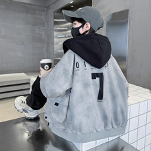 儿童装男童秋装夹克外套2025新款春秋款中大童秋季男孩帅气风衣潮