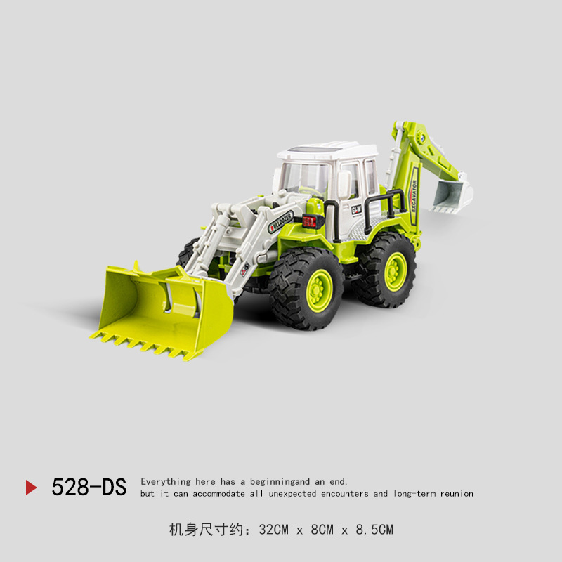 Juguetes para niños gran aleación eléctrica camión tanque de cemento excavadora de hormigón coche de ingeniería juguetes para niños