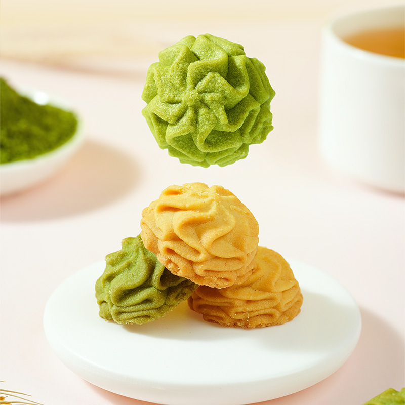 Jenny Cookies Butter Original Matcha Flavor Office Casual Afternoon Tea Craving Snacks Internet Celebrity Pastries Tyw