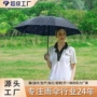 三折加固双人反向自动伞