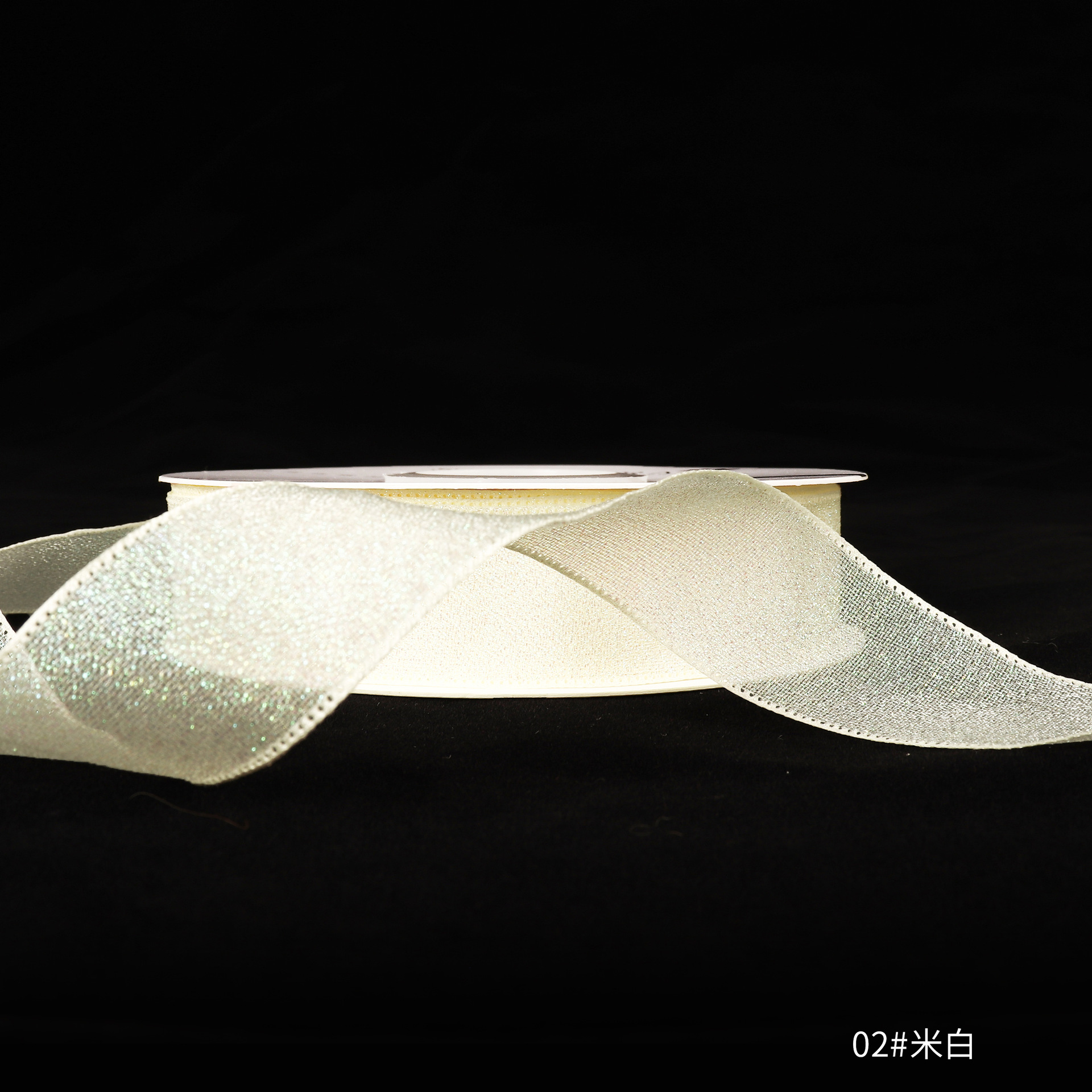 Fábrica de fiestas de flores al por mayor nuevo polvo brillante envasado de flores cintas de colores regalo de paquete de flores cintas de colores brillantes cintas