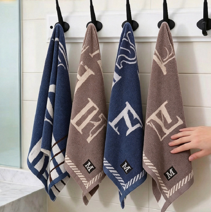 100% Long-Staple Cotton, High-Quality Single-Letter Towel, Soft, Fluffy, Absorbent, Non-Shedding, Suitable for Infants and Children, Can Be Used for Home Face Washing 100% Long-Staple Cotton, High-Quality Single-Letter Towel, Soft, Fluffy, Absorbent, Non-Shedding, Suitable for Infants and Children, Can Be Used for Home Face Washing