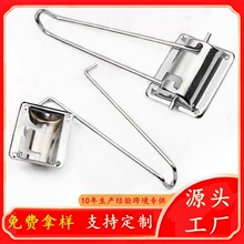 简易铁线折叠脚学习桌折叠支架家具五金收纳脚可支撑脚猫脚简约风