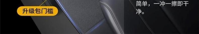 TPE special door sill mats for Zhengzhou Nissan Palaso, Navara pickup truck mats, full coverage car mats