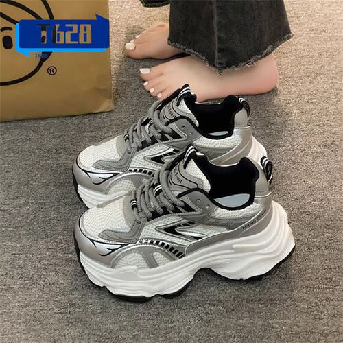 High-Quality, Versatile Father's Shoes for Women - Instagram Trendy 2024 Early Autumn New Arrival - Netizen-Recommended, Height-Increasing, Lightweight Athletic Father's Shoes for Women