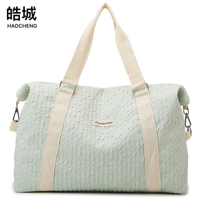 Bolsa de viaje separada en seco y húmedo, tela Oxford de gran capacidad, bolsa de equipaje de almacenamiento portátil para viajes de negocios, bolsa de fitness deportiva ligera para hombres